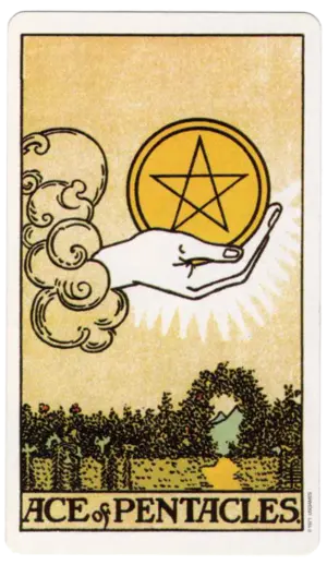 Ace of Pentacles Reversed